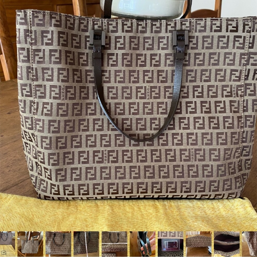 Fendi small zucca tote - Picture 10 of 15
